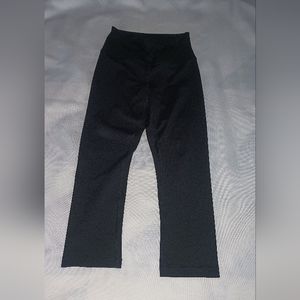 Nude Tech Leggings Capri Girls (Jr's)SM Soft High Waist Black Pre-owned